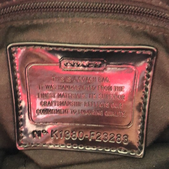 Coach Signature Tote - Zebra print - Picture 2 of 3